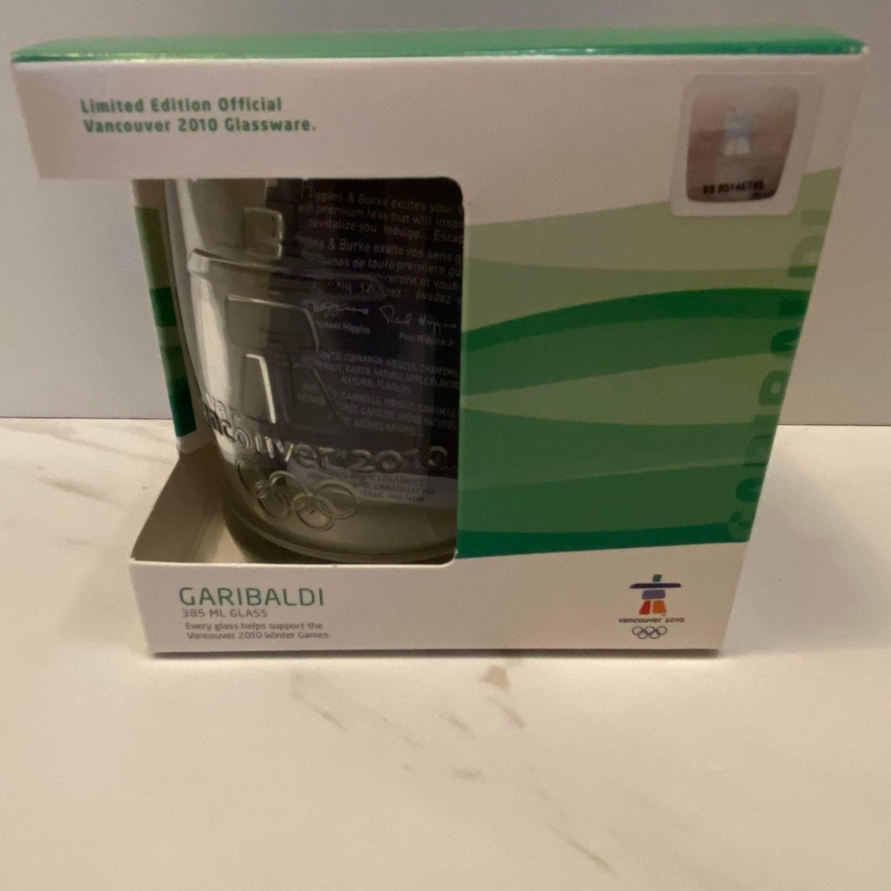 Vancouver Winter Olympics 2010 Garibaldi 385 mL Glass | New |
